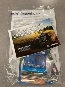 2024 CFMOTO CFORCE 1000 / 800XC ATV Owner's Manual - Picture 1 of 1