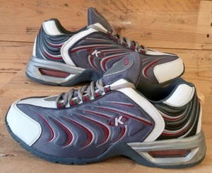 Kelme Impact Run Low Textile Trainers UK8.5/US9.5/EU43 46660 Grey/White/Red - Picture 1 of 12
