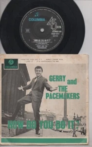 GERRY AND THE PACEMAKERS Rare 1963 Aust Only 7" OOP P/C EP "How Do You Do It" - Picture 1 of 2