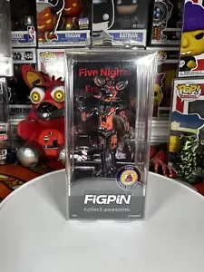 Figpin Five Nights at Freddys FNAF Foxy Glow #1618 Plastic Empire LE 500 - Imagen 1 de 2