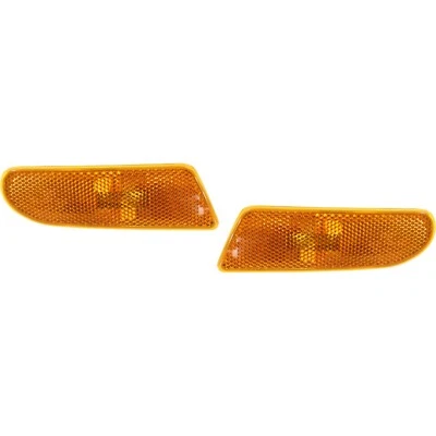 Front Side Marker MB2555102 MB2554102 Set of 2 for 00-06 Mercedes Benz S430 Base Foto 1 de 4
