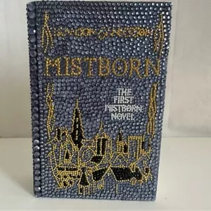 Mistborn by Brandon Sanderson Fiction Novel Embellished Rhinestone Cover & Spine - Picture 1 of 10