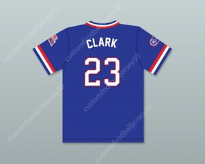 Custom Will Clark 23 1984 USA Team Blue Baseball Jersey All Stitched S-6XL