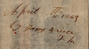 T-41 PF-60 1863 $100 Confederate Paper Money - PCGS-C VF 35 - Bruce - 3 known! - Picture 1 of 3