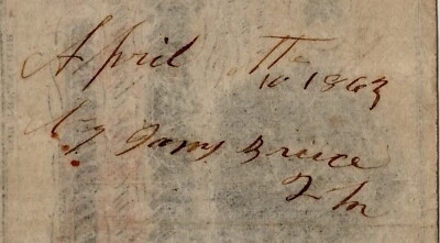 T-41 PF-60 1863 $100 Confederate Paper Money - PCGS-C VF 35 - Bruce - 3 known! - Image 1 of 3