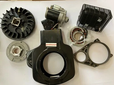 KIT AVVIAMENTO ELETTRICO COMPLETO MOTORE LOMBARDINI 6LD360-6LD400-LDA520-LDA530