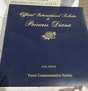 Official International Tribute to Princess Diana Postal Society Stamps 107covers - Picture 1 of 24