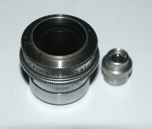 Bell Howell Super Comat 1/2" F1.9 D-Mount Movie 8mm Cine Lens FITS Bolex H8 etc - Picture 1 of 3