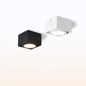 2Pcs COB LED Living Room Ceiling Light 3.8" Square Lamp Fixture Indoor Lighting - Picture 1 of 15