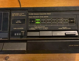 Cassette Deck Teac V-200 estéreo Cassette Deck - Imagen 1 de 6