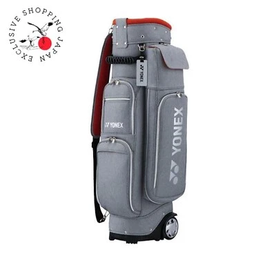 Yonex Golf Smart Cart Carry Bag CB-3912 with Wheels 9 x 47" 3.5kg Gray 2023 New  - Image 1 of 4