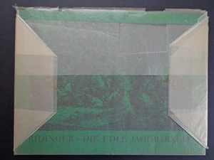 Ridinger/Die Edle Jagdbarkeit sealed bk/1729 art engravings hardcover'61 INV2160 - Bild 1 von 2