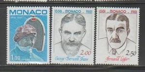 MONACO BRIEFMARKEN 1981 GEBURTSJUBILÄEN BUGATTI SHAW LEGER POSTFRISCH - MONA149 - Bild 1 von 1