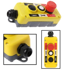 Sell Remote Control Station Stop Electric Crane Hoist Pendant Push Button Switch - Picture 1 of 15