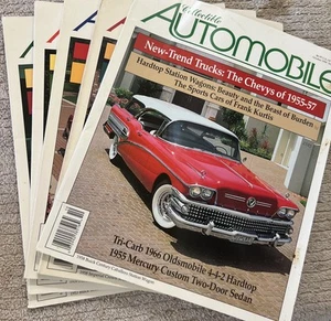 Collectible Automobile Magazine Lot Of 5 Feb,April,June,August, October 1999 - Picture 1 of 8