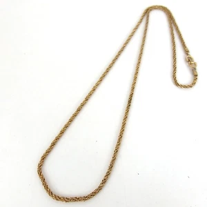 Authentic Christian Dior long Necklace metal [Used] - Picture 1 of 7