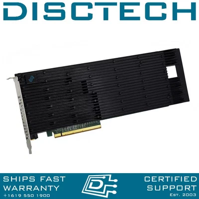 Tarjeta adaptadora AIC Liqid Element LQD4500 8 puertos M.2 NVMe SSD a PCIe 4.0 x16 Foto 1 de 3