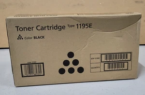 Toner Ricoh Type 1195E Schwarz 431147 Neu OVP A-Ware Original Fax 1195L Rg MwSt. - Bild 1 von 5