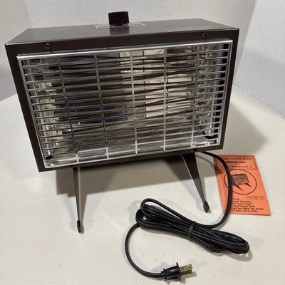Calentador Eléctrico Portátil Lakewood Vintage Modelo 100 Original Nuevo Caja Abierta Prop Foto 1 de 4