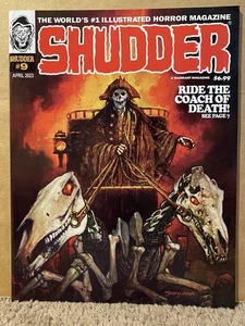 Shudder #9 Warrant Publishing April 2023 New Horror Magazine Warren Creepy Eerie - Picture 1 of 2