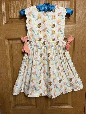 Stitchy Fish Girls Mermaid Dress Size 7 Summer Sleeveless Beach Vacation - Image 1 of 4