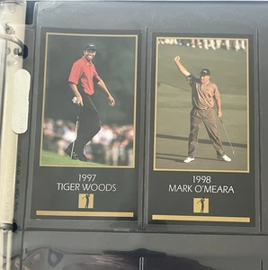 Champions Of Golf The Masters Collection Cards 1934-98 Tiger Woods RC Mint Set - Picture 1 of 7
