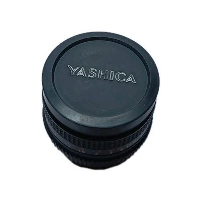 Yashica ML50mm F2 Lens for Contax Yashica C/Y Mount Front and Back Cap Untested - Image 1 of 4