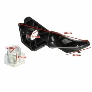 New 2 Pairs Halogen Headlight Repair Brackets Clips For BMW E60 E61 2003-2010 - Picture 1 of 12