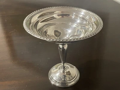 Baltimore Sterling Silver  Co. Pedestal Compote Candy Dish Reinforced - Image 1 of 4