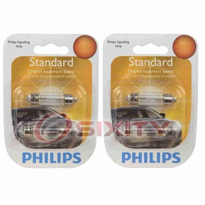 2 bombillas de espejo de tocador Philips para Hyundai Accent Elantra Elantra GT zi Foto 1 de 4