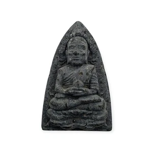 Thai Amulett Phra Pong Lp Tuad Mahayant Aj Mama Niranam Glück Schutz Anhänger - Bild 1 von 6