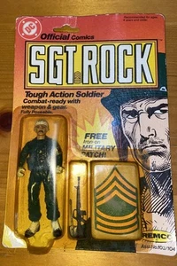 1981 DC Comics Remco Sgt Rock MP Police Action Soldier Action Figure E5 New - Picture 1 of 6