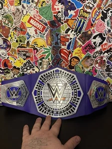 WWE CRUISERWEIGHT TITLE Championship Belt Mattel Childrens 2017 - Picture 1 of 7