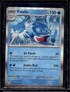 Palafin SV03: Pokémon Llamas Obsidiana #062/197 Holo Raro Casi Nuevo+ - Imagen 1 de 2