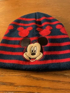 Disney Mickey Mouse Strickmütze Jugend Einheitsgröße SH8 - Bild 1 von 4