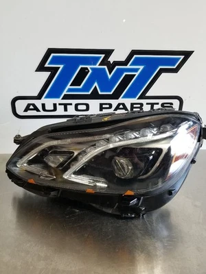 Driver Headlight 212 Type Sedan E350 Fits 14-16 MERCEDES E-CLASS, Broken - Image 1 of 4
