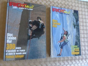 Klettern - Patrick Edlinger ROC'n Wall 1996-97 Nr. 5-6-7 und 8-9-10 gebunden Zustand +++ - Bild 1 von 1