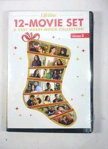 Lifetime 12-Movie Set A Very Merry Movie Collection Volume 3 DVD Sealed - Picture 1 of 6