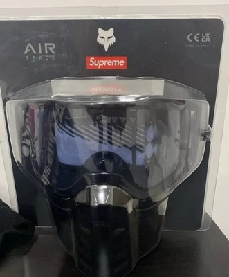 Supreme X Fox Racing Goggles FW 23  Black Brand New 100% Authentic - Image 1 of 2
