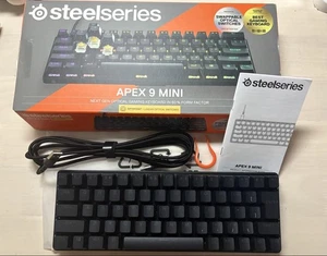 SteelSeries APEX 9 MINI JP Gaming Keyboard Used/Tested - Picture 1 of 9