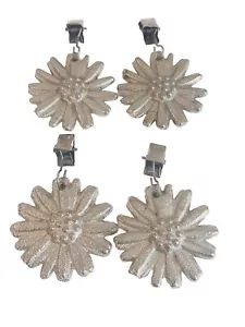 Metall Blume Tischdecke Clips Gewichte Picknick BBQ - Bild 1 von 5
