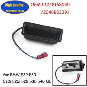 Trunk Lid Lock Push Switch For BMW E39 E60 520i 525i 528 530 540 M5 51248168035 - Picture 1 of 8
