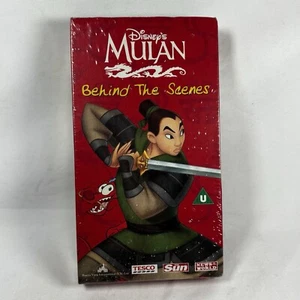 Disney: Mulan: Behind the Scenes: VHS Tape & Booklet: NEW SEALED!! - Picture 1 of 5