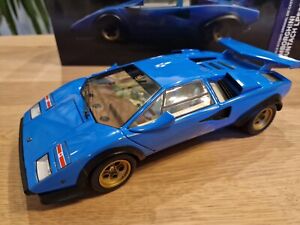 Kyosho 1/18 Lamborghini Countach LP500S Blue LP5000S WW Walter Wolf 08323BLL