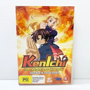 DVD de anime colección completa de Kenichi: The Mightiest Disciple - probado y en funcionamiento - Imagen 1 de 6