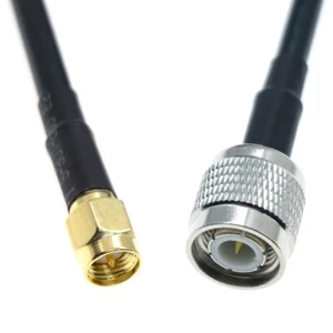 RG58 coax SMA Male to TNC Male connector Lot RF Coax Pigtail coaxial cable - Picture 1 of 2