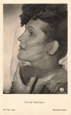 499205) Actor Photo Card - Christl Mardayn