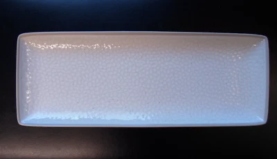 Royal Doulton Gordon Ramsay Maze Grill White Rectangle Serving Platter 15.5"