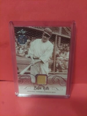 Parche de asiento Leaf Babe Ruth 2016 original del Yankee Stadium #YS-44 _7/10 numerado  Foto 1 de 4