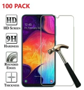 100-Pack Tempered Glass Clear HD Screen Protector  For Samsung Galaxy A10e - Picture 1 of 4
